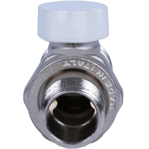Клапан запорно-балансировочный прямой (подключение ЕК) 1/2" х 3/4"ЕК SVL 1196 000015 STOUT 
