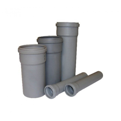 Труба PP СИНИКОН DN 50мм х 1500 мм  (Цвет Серый)    60806