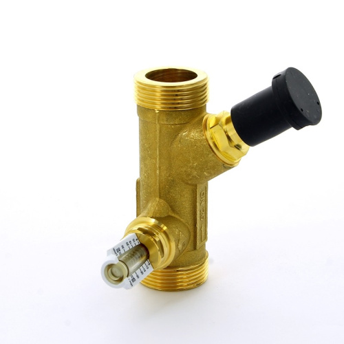 Балансировочный вентиль 1.1/4" WattFlow SRV-AG WATTS с расходомером 5-50 л/минута  внутренняя резьба