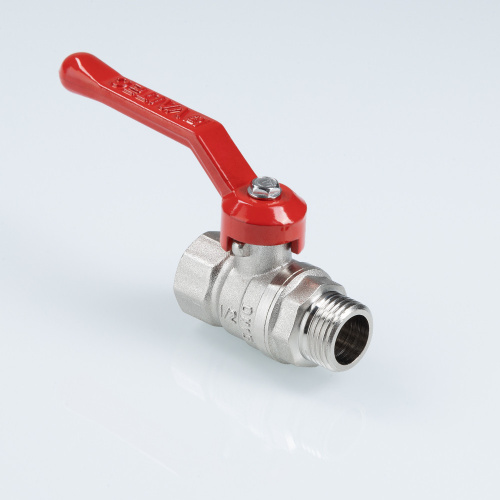 Кран шаровый ГОСТ Р 59553-2021, Стальная рукоятка 1/2" вн.-нар. VALTEC  VT.121.N.04