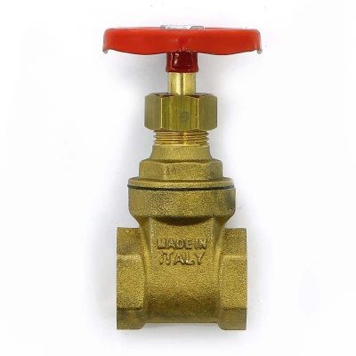 Клиновая задвижка  латунь 1,1/4"  Давление 10 Бар UNI-FITT