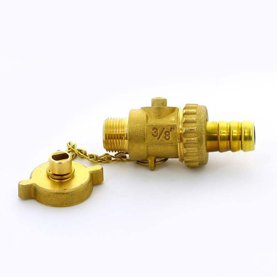 139 3/4" КРАН СО ШТУЦЕРОМ СЛИВНОЙ шаровый ITAP