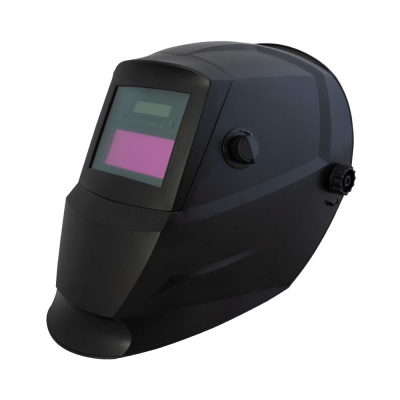 Маска сварщика KVAZARRUS "чёрная" (ф-р 3500V) без коробки FoxWeld 