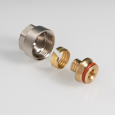 Евроконус для пластиковой ( полиэтиленовой ) трубы 16 (2,0) мм х 3/4"  VT.4410.NVE.16 VALTEC