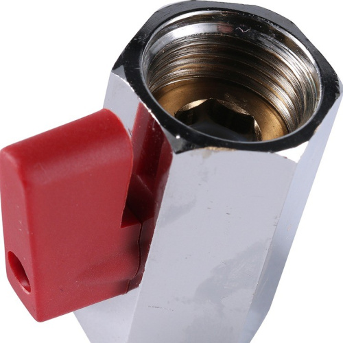 Кран шаровой МИНИ  1/2" резьба внутренняя STOUT SVB-0021-000015