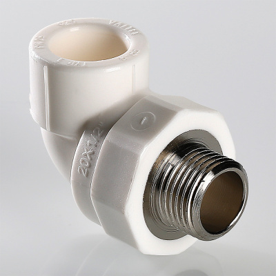 Угольник PPR с переходом на НАР. Р. 20х3/4" VALTEC полипропиленовый VTp.753.0.02005