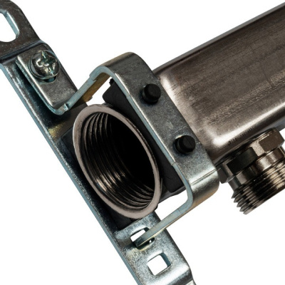 Коллекторный блок STOUT в сборе 1"х 10 вых x 3/4" SMS 0923 000010 нержавеющая сталь