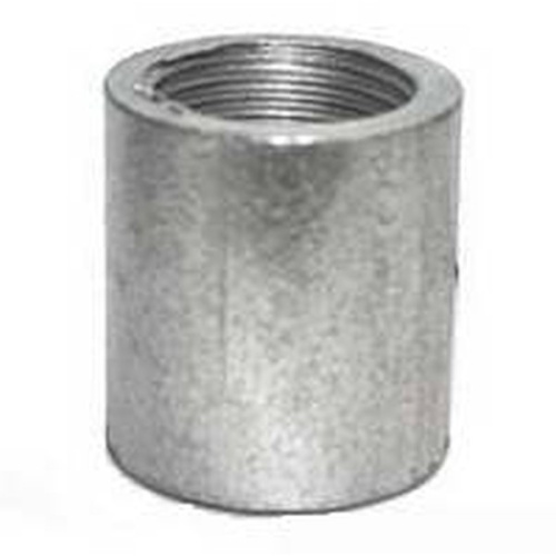 Муфта стальная оцинкованная Ø 2''    резьба - Ду (50 мм условного прохода трубы)           