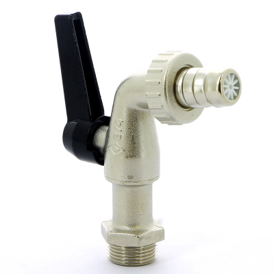 689 Кран шаровый водоразборный ручка 1''  BUGATTI ALASKA