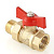 Кран шар. СТАНДАРТ с полусгоном 3/4", вн.-нар. (PN40) VALTEC VT.127.GN.05