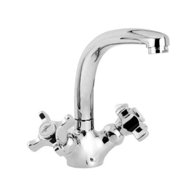 114 ROMANTIK  CER  Смеситель для мойки, излив 150 мм. с керамической кран-буксой MOFEM