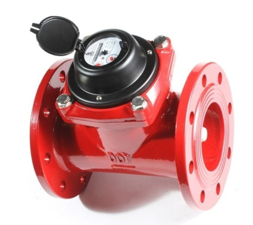 Счетчик воды СТВУ-50, фланцевый, универсальный, L=200 мм, турбинный, сухоходный 77-50-01