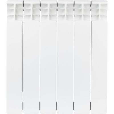 Биметаллический секционный радиатор STOUT Space 4 секции 500/90 SRB-0310-050004