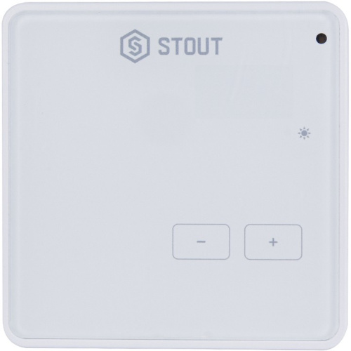 Проводной комнатный регулятор R-9z, белый STE-0101-009003 STOUT