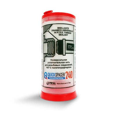 Тефлоновая уплотнительная нить для резьбовых соединений QuickSPACER® 240  175 м