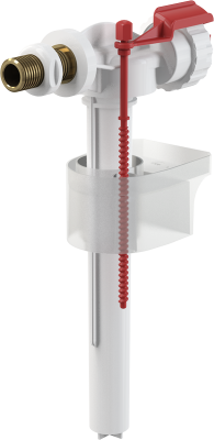 Впускной клапан ALCAPLAST A16, 3/8", для керамических бачков, бок. подвод,АБС пластик,резьба латунь