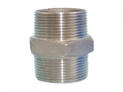 Ниппель НР/НР Ду 65 (76,1 мм) AISI 304 из нержавеющей стали