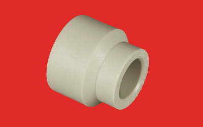 Муфта DN  25 х 20 переходная внутренняя-внутренняя полипропиленовая FV-Plast Чехия (серый) 209025020