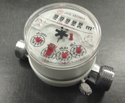 Счётчик ГВС ZENNER ETW-N-MZ,Dn15,монт.длина 110, крыльчатый,одноструйный,резьбовой