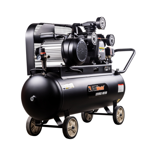 Компрессор AEROMAX 480/100 воздушный, ременной,поршневой,одноступ. 2.2  кВт / 220V 480л/мин FOXWELD