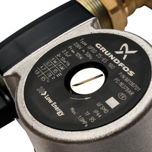 Насосная группа с прямым контуром 1" с насоса Grundfos UPSO 25-65 в изоляции SDG-0001-002502 STOUT