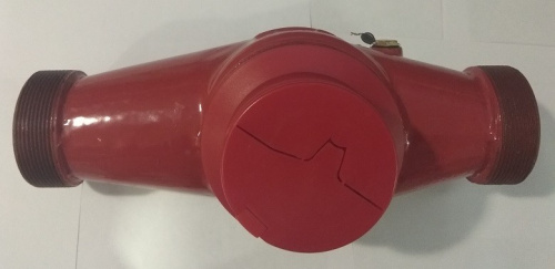 Счетчик воды ВСКМ 90-25 универсальный, L=260 мм, многоструйный, со сгонами, крыльчатый 72-25-01