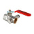 Кран шаровый BASE с дренажом и воздухоотводчиком 3/4" вн.-вн.  VALTEC VT.245.N.05