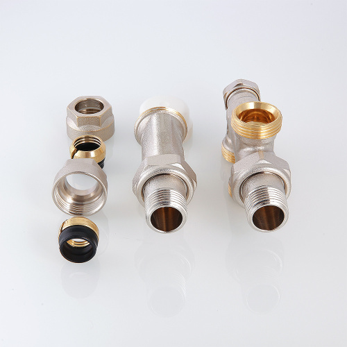 Термостатический узел для нижнего подкл. рад. Однотрубная система (комплект) 1/2"х50% VT.225K.N.E040