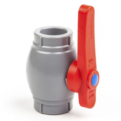 Кран шаровый противопожарный "ABN" - 63 мм полипропилен