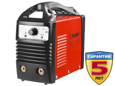 Сварочный инвертор  ЗУБР 140 А max,20 A min,ПВ - 60%, 4,5кВА,электр 1.6 - 3,2 мм. MMA,ПВ 60%