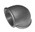 Угол переходной черный внутренняя-внутренняя резьба Ø 1,1/4''x3/4''   ДУ (32 х 20) 