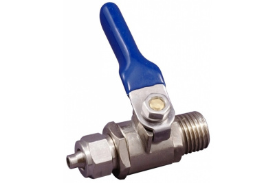 Кран шаровый JG 1/4" , для подключения стационарных фильтров 45018 ГЕЙЗЕР