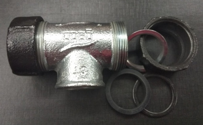 Элемент соединительный ТК (тройник) 3/4" GEBO 20х3/4"ВРх20