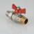 Кран шаровый BASE с полусгоном 3/4" нар.-нар. VALTEC VT.226.N.05