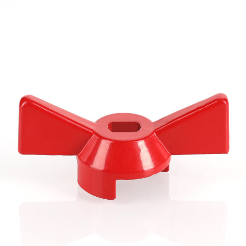 Ручка VALTEC для крана 1/2" -3/4" красная (бабочка)