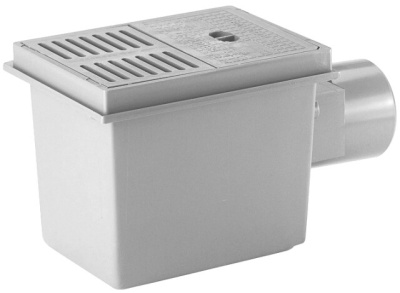 HL 77 DN110 Трап для подвальных помещений с двумя обратными клапанами, проп способность 1,58 л/с