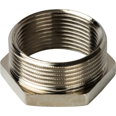 Фитинг STOUT Футорка 1,1/4 x 1  SFT-0029-001141 наружная - внутренняя резьба латунь никелированная