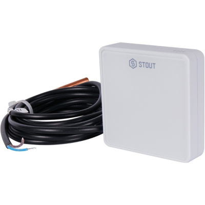 Беспроводной датчик температуры пола C-8f, белый STE-0101-008007 STOUT