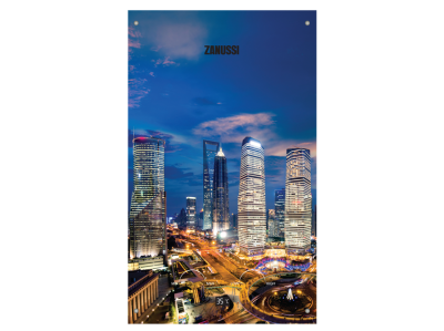 Водонагреватель Fonte Glass Metropoli GWH 10; кВт 17.6-20 размеры 550х330х191