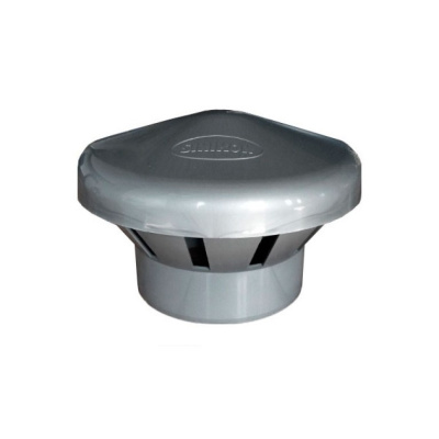 Вытяжной колпак (дефлектор) DN 100мм (Синикон)  (Цвет Серый)     