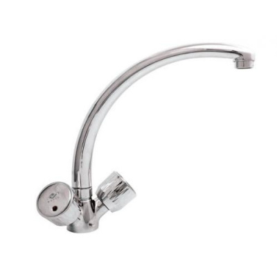 112 DIAMANT ECO CER  Смеситель для мойки, излив 210 мм. с керамической кран-буксой MOFEM