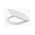 Сиденье для унитаза ALCAPLAST A60 Antibacterial полипропилен с антибактериальными  свойствами