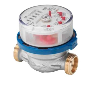 Счётчик ХВС ZENNER ETK-N-MZ,Dn15,монт.длина 80, крыльчатый,одноструйный,резьбовой