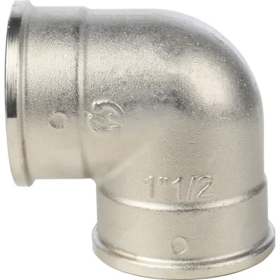 Фитинг STOUT Угол 1,1/2  SFT-0014-000112 внутренняя резьба латунь никелированная