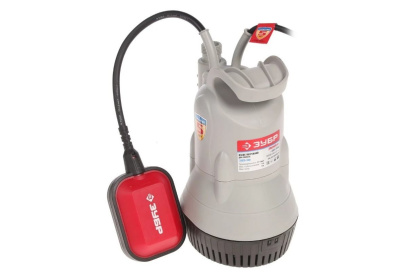 Насос погружной бочковой ЗУБР 300 Вт, 41 л/мин,напор 9 м, кабель 10 м.