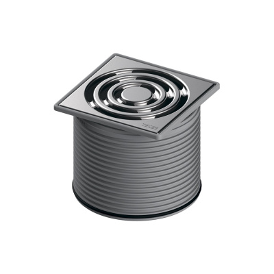 Декоративная решетка TECEdrainpoint S, 100 мм, в стальной рамке, с монтажным элементом 3660002