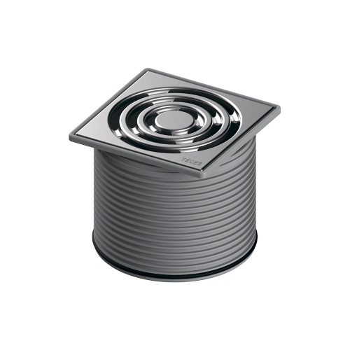 Декоративная решетка TECEdrainpoint S, 100 мм, в стальной рамке, с монтажным элементом 3660002