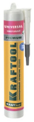 Силиконовый герметик универсальный FX100 300 мл белый "KRAFTOOL Premium universal" 