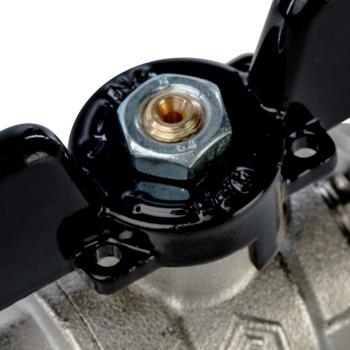 Полнопроходной шаровый кран   1,1/4" ручка бабочка резьба наружная - наружная STOUT 