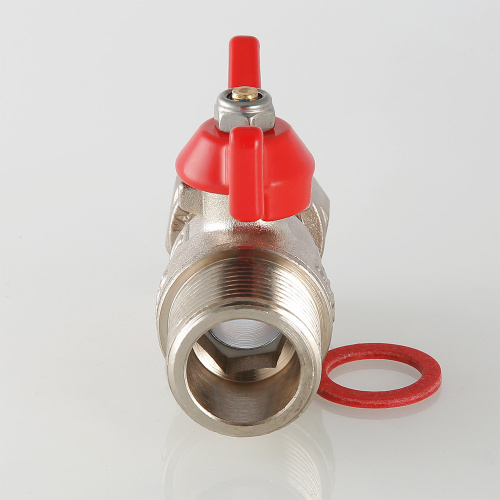 Кран шаровой с накидной гайкой 1/2" вн.-нар. VALTEC VT.260.N.0404